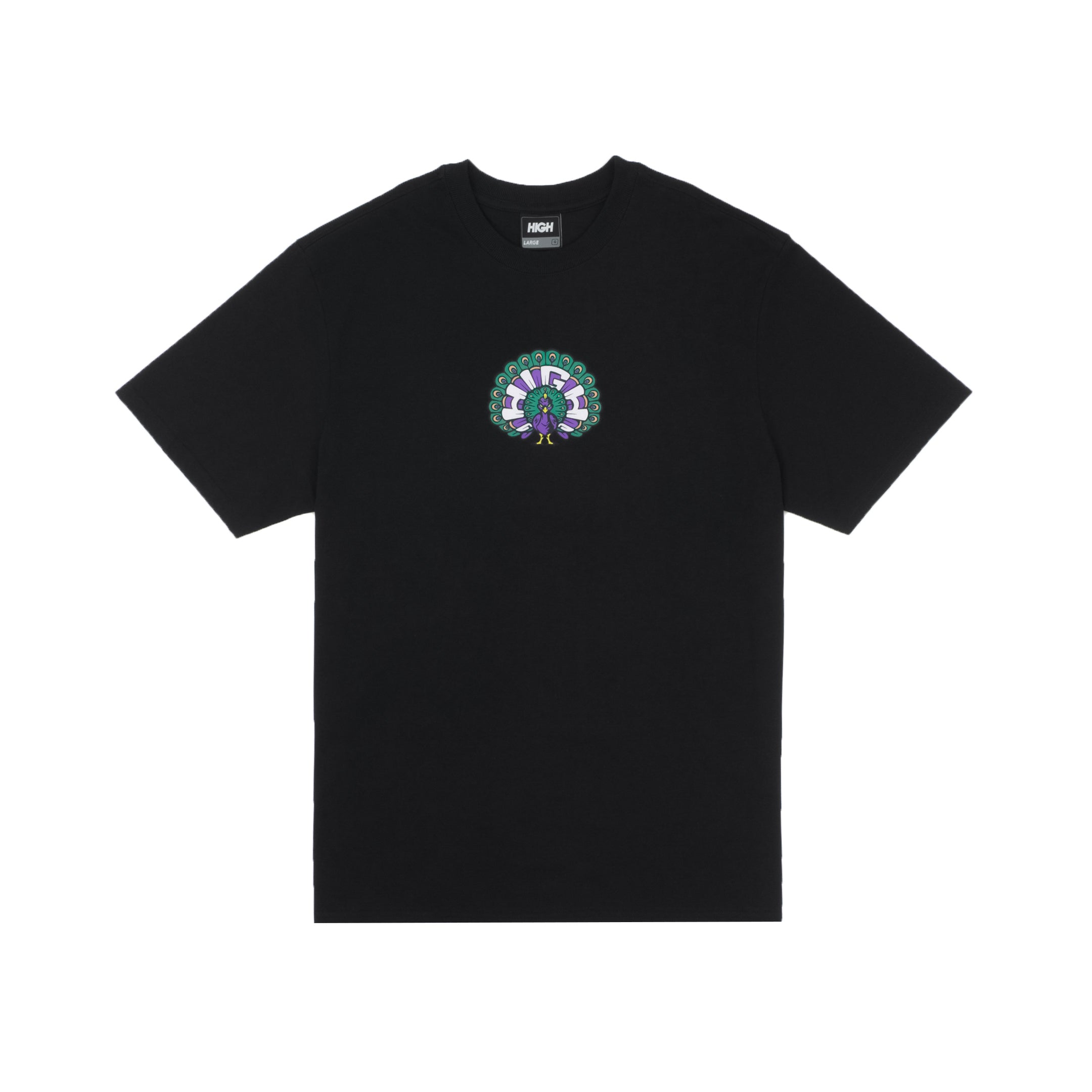 HIGH - Camiseta Peacock Black